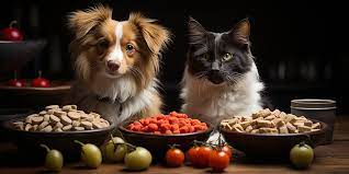 Nutrition and Feeding: Importance of a balanced diet for pets, understanding their dietary needs, selecting appropriate food types, and portion control