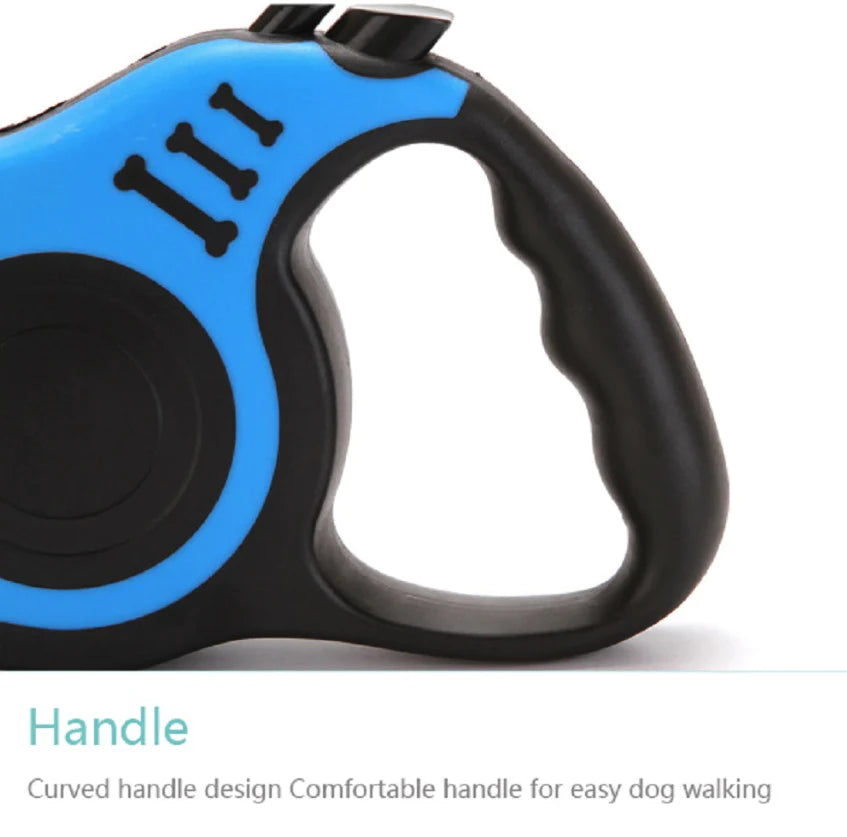 Pawfectly 16.5FT Automatic Retractable Dog Leash Pet Collar Automatic Walking Lead Free US