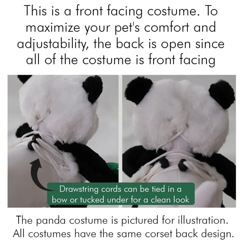 Pawfectly Pandaloon Panda Puppy Costume - as Seen on Shark Tank