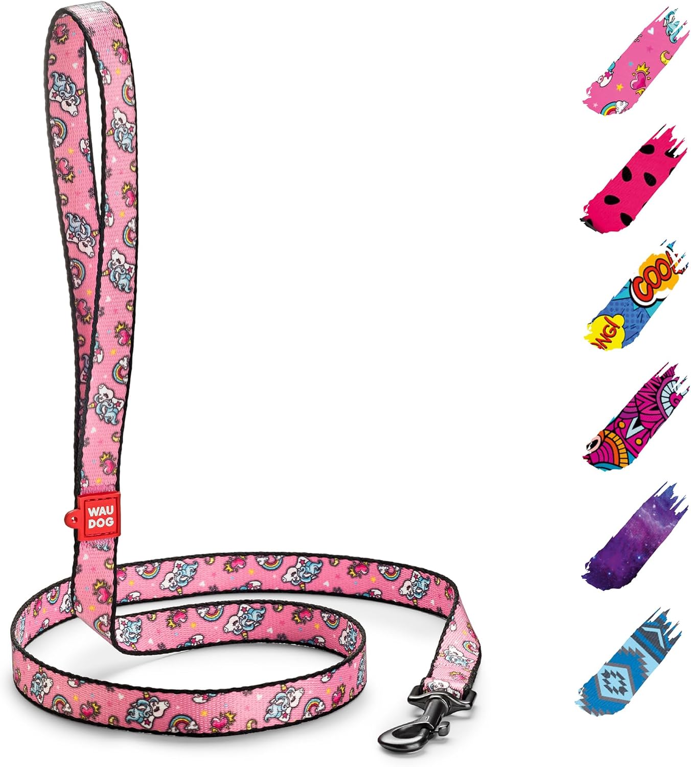 Pawfectly Nylon Dog Leash for Small Dogs and Medium Dogs 4 Ft - Strong Dog Leash for Large Dogs - Heavy Duty Dog Leashes for Large Breed Dogs & Puppy Leash for Small Boy & Girl Dogs