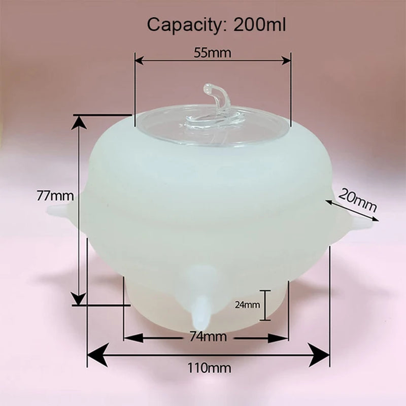 Pawfectly Purrfect 200Ml Silicone Breast Pump Pet Feeder Milk Bowl 3 Teatswater Nipple Dispenser Nursing Drink Food Dispenser Kittle Puppy Supplies