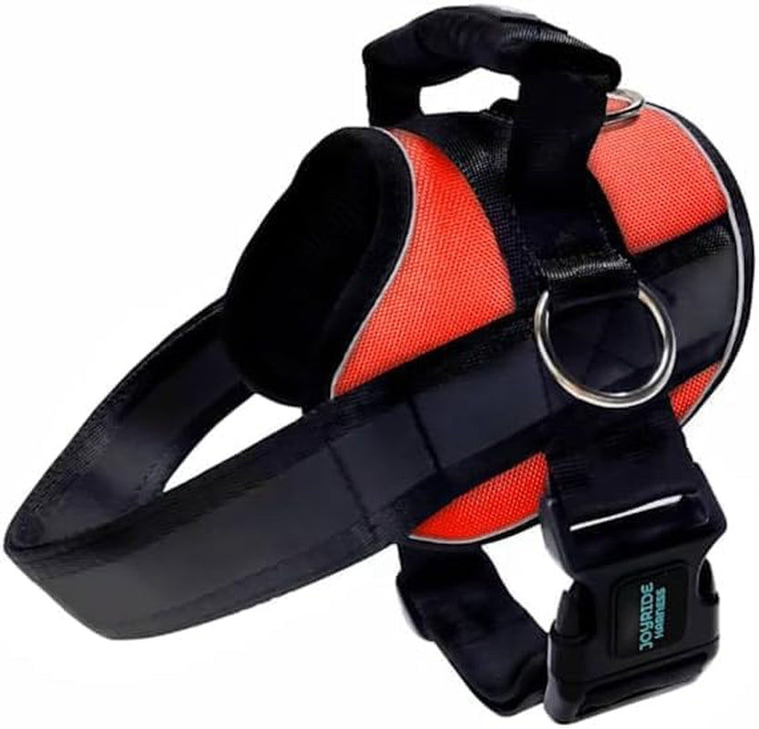 Pawfertly Purrfect Pull Dog Harness: Dual Adjustable No-Choke Vest for Easy Walks & Training with Custom Name Tag - Ideal for Small, Medium, & Large Dogs